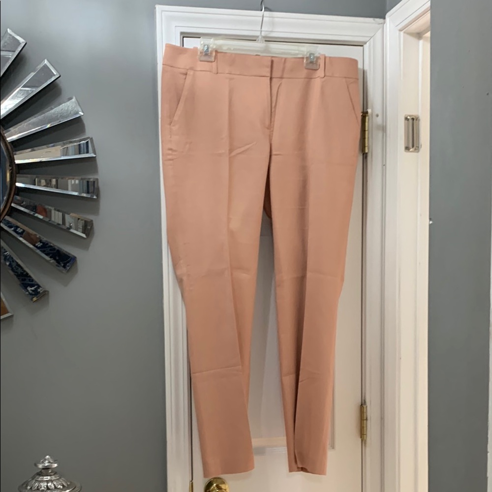 Loft Ann Taylor Chic Tan Trousers